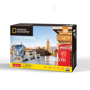 Cubic Fun 3D Пъзел National Geographic London Tower Bridge, DS0978h