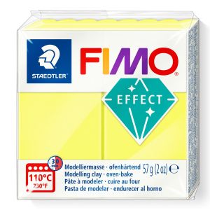 Fimo полимерна глина Effect Neon 8010, Неон Жълт №101