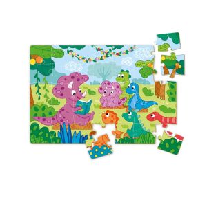 Dodo Мини пъзел Дино и приятели 35 части, 300281