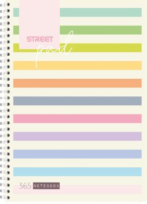 Street тетрадка със спирала Street Pad А4 100 листа МК, 30660