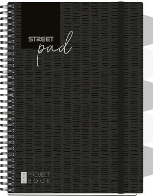 Street тетрадка със спирала Street Pad А4 100 листа МК, 30656