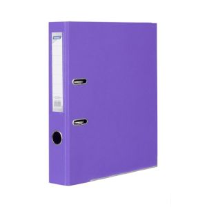 Dinel Класьор с метален кант A4 PP 5 см. - лилав