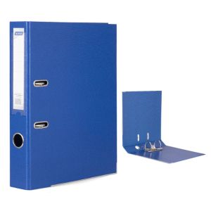 Dinel Класьор с метален кант A4 PP 5 см. - тъмносин