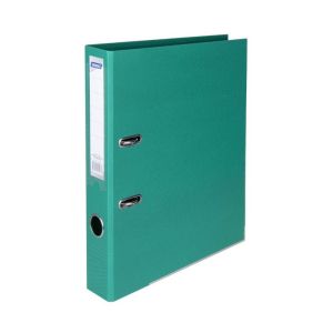 Dinel Класьор с метален кант A4 PP 5 см. - зелен