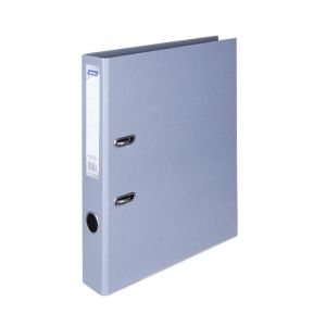 Dinel Класьор с метален кант A4 PP 5 см. - сив
