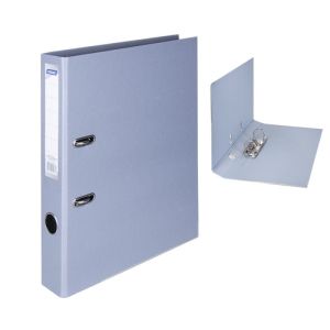 Dinel Класьор с метален кант A4 PP 5 см. - сив