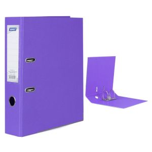 Dinel Класьор с метален кант A4 PP 8 см. - лилав
