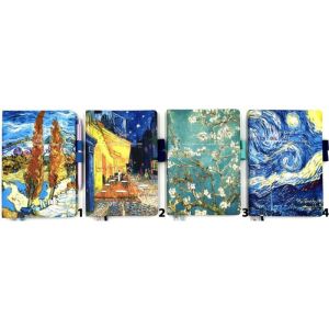 Тефтер с ластик репродукции Ван Гог, 053859