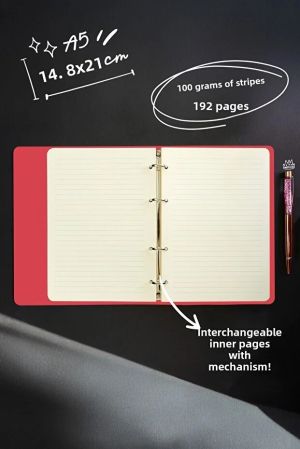 Victoria's Journals Тефтер Ringgo - корал, V1241622