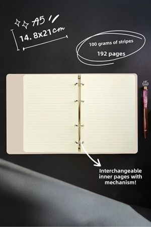 Victoria's Journals Тефтер Ringgo - светло лилав, V1241624