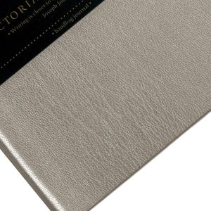 Victoria's Journals Тефтер Smyth Flexy - опушено сив, V7004