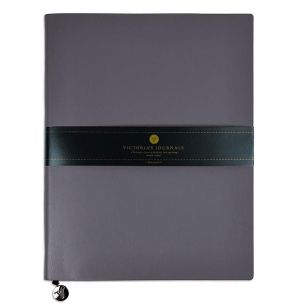 Victoria's Journals Тефтер Smyth Flexy - сив, V8608