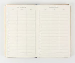 Victoria's Journals Тефтер Monaco Vegan - син, V0227