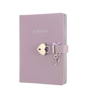 Victoria's Journals Тефтер Secrtet Hush-Hush - светло лилав, V3302
