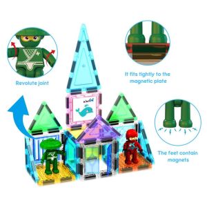 Picasso Магнитен конструктор в куфар 100 части, PB01