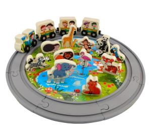 Дървен пъзел Горско пътешествие, 083411