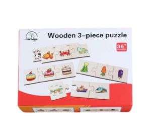 Дървен пъзел Мемори, 082329