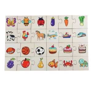 Дървен пъзел Мемори, 082329