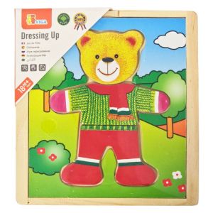 Viga Дървена игра Облечи мечето, 082515