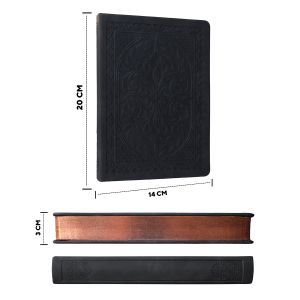 Victoria's Journals Тефтер Old Book А5 черен, V1695