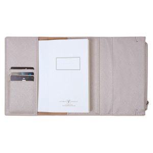 Victoria's Journals Тефтер Zipco Clutch - сребро, V7364