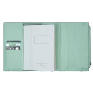 Victoria's Journals Тефтер Zipco Clutch - тюркоаз, V7362