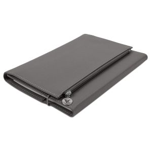 Victoria's Journals Тефтер Zipco Metallic - сив, V7380