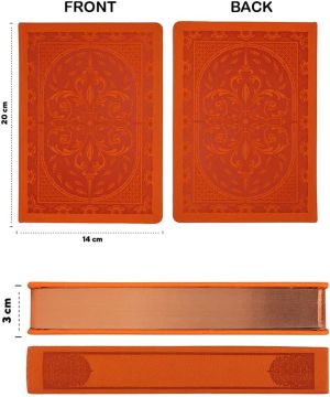Victoria's Journals Тефтер Old Book А5 оранжев, V3477