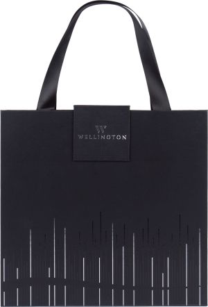 Wellington Комплект химикалка + тефтер Oxford, черен