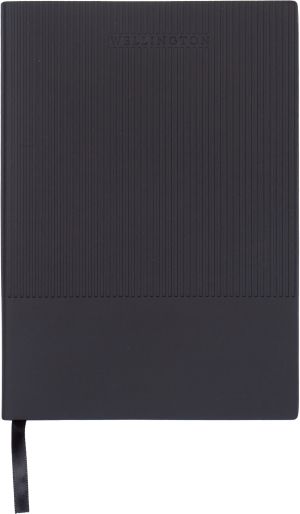 Wellington Комплект химикалка + тефтер Oxford, черен