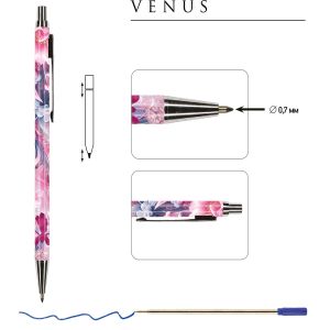 Victoria's Journals Химикалка Venus - Розов ангел