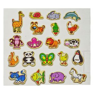 Viga Дървени магнити Животни, 084351