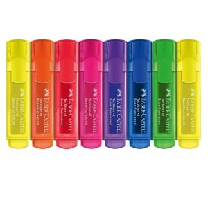 Faber-Castell комплект текст маркери Neon 8 броя, 254648