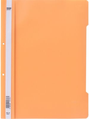 Dosy PVC папка с перфорация, пастел праскова, пакет 50 броя