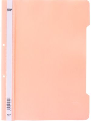 Dosy PVC папка с перфорация, пастел сьомга, пакет 50 броя