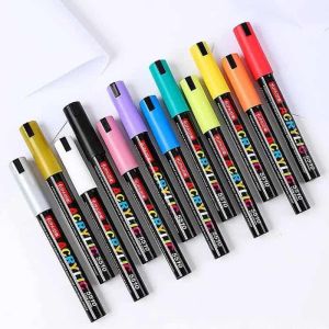 Jupai Комплект акрилни маркери 12 цвята