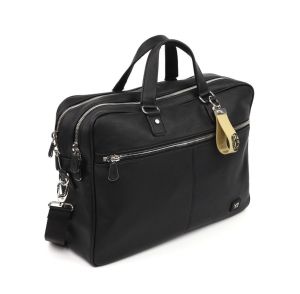 YNot Кожена чанта за документи - черна, 32975