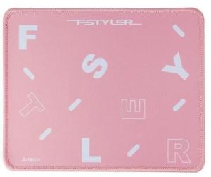 A4Tech Подложка пад за мишка - текстил, розова FP25