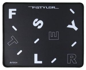 A4Tech Подложка пад за мишка - текстил, черна FP25