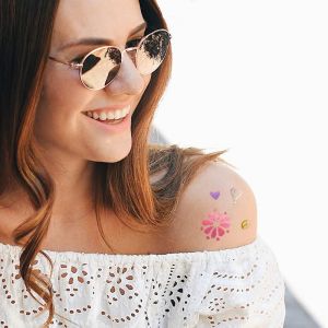 Trendhaus Комплект гел химикалки за татуировки 4 цвята