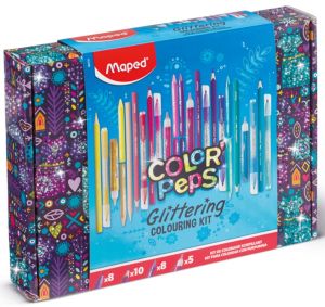 Maped креативен комплект Glittering 31 части 
