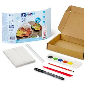 Готова есенна декорация от комплект FIMO Autumn Leaf