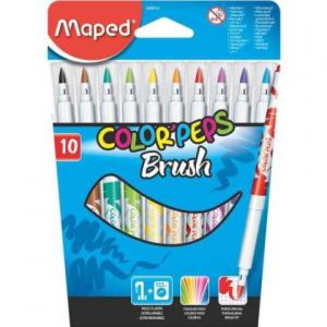 Флумастери Maped Color Peps Brush 10 цвята