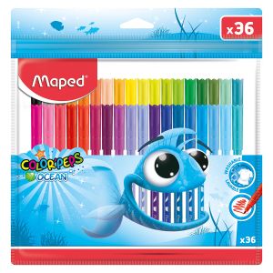 Флумастери Maped Color Peps Ocean 36 цвята