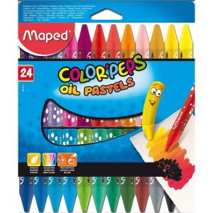 Маслени пастели Maped Color Peps 24 цвята