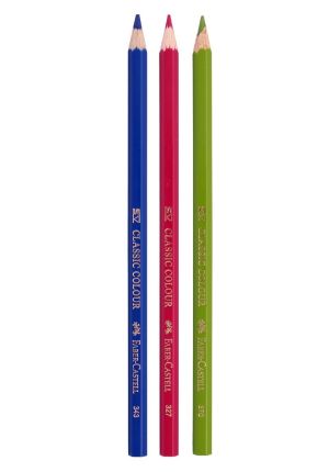 Цветни моливи Faber-Castell замък 36 цвята + острилка