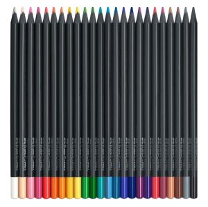Цветни моливи Faber-Castell Black Edition 24 цвята