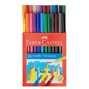 Флумастери Faber-Castell 24 цвята