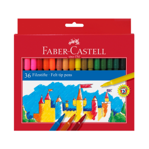 Флумастери Faber-Castell 36 цвята