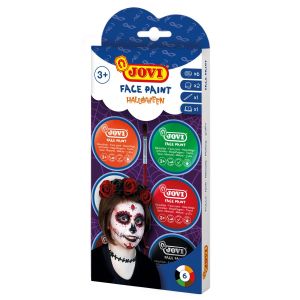 Комплект бои за лице Jovi Halloween 6 цвята 